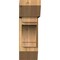 Ekena Millwork Merced Slat Rough Sawn Bracket w/ Offset Brace, Western Red Cedar, 8"W x 24"D x 24"H BKT0806X24X24MRC06RWR - alternate 2